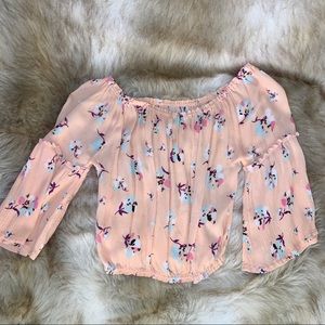 F21 Off the Shoulder Top